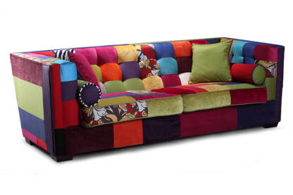 Sofa czteroosobowa patchwork Giulietta EsteliasStyle