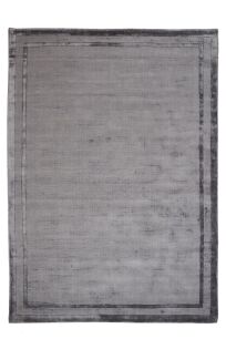 Dywan Carpet Decor Handmade Collection Frame Steel Grey